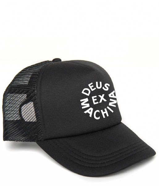 Deus Hoed - cap Circle Logo Trucker Cap black